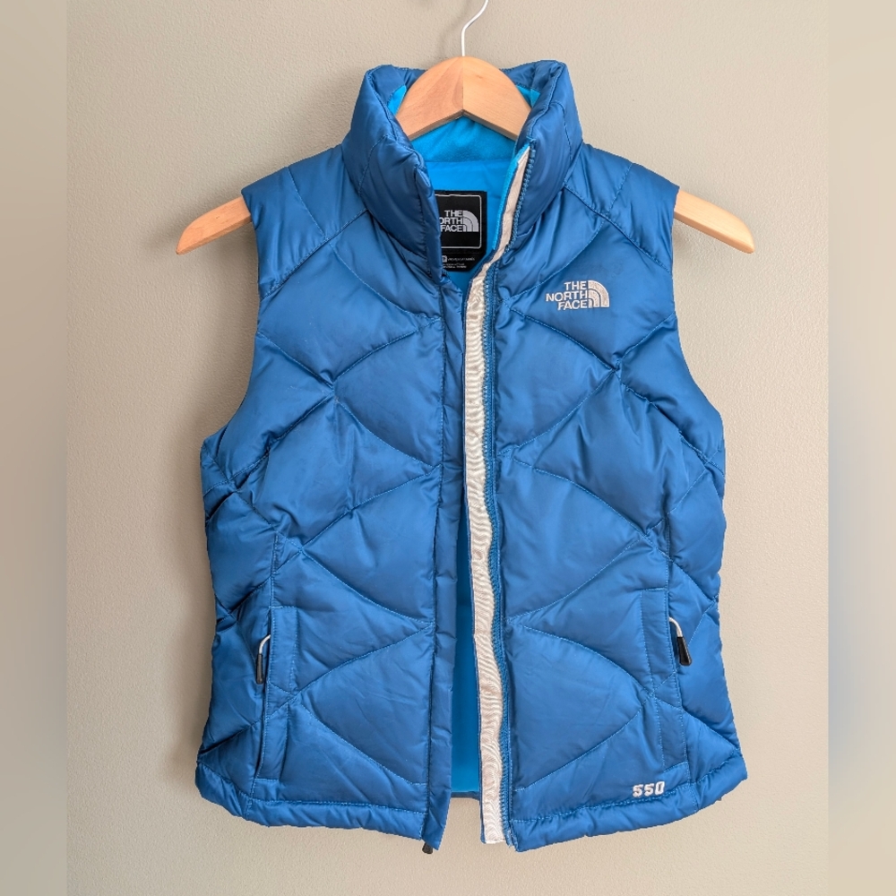 The North Face 550 Down Puffer Vest Size XS